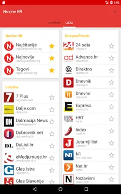 Novine Hrvatska android App screenshot 2