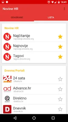 Novine Hrvatska android App screenshot 6